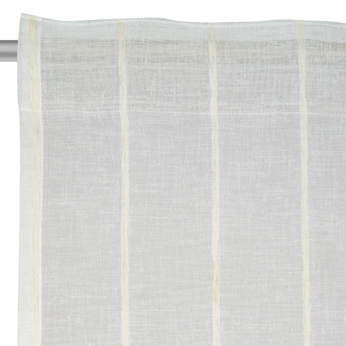 HOTOVÝ ZÁVĚS, poloprůhledné, 140/245 cm - béžová, Trend, textil (140/245cm) - Esposa