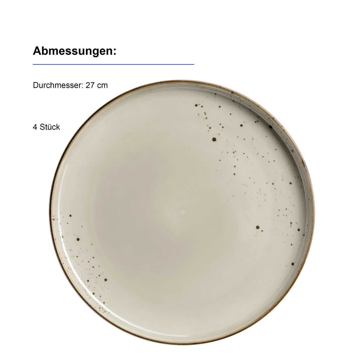 KOMBISERVICE PINTAR 16-teilig  - Graugrün, Basics, Keramik - Mäser