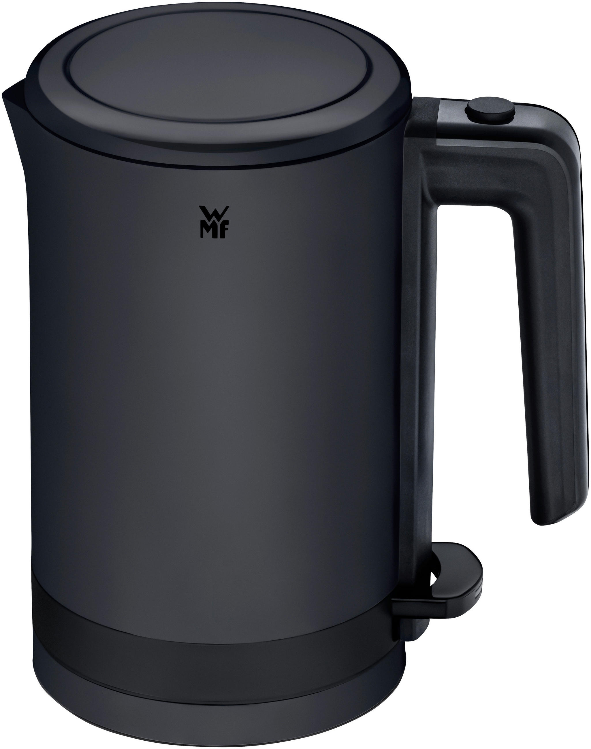 WASSERKOCHER Deep Black 0,8 L  - Schwarz, Basics, Metall (17,5/24/23cm) - WMF