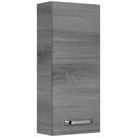 HÄNGESCHRANK 30/70/17 cm  - Chromfarben/Graphitfarben, KONVENTIONELL, Glas/Holzwerkstoff (30/70/17cm) - Sadena