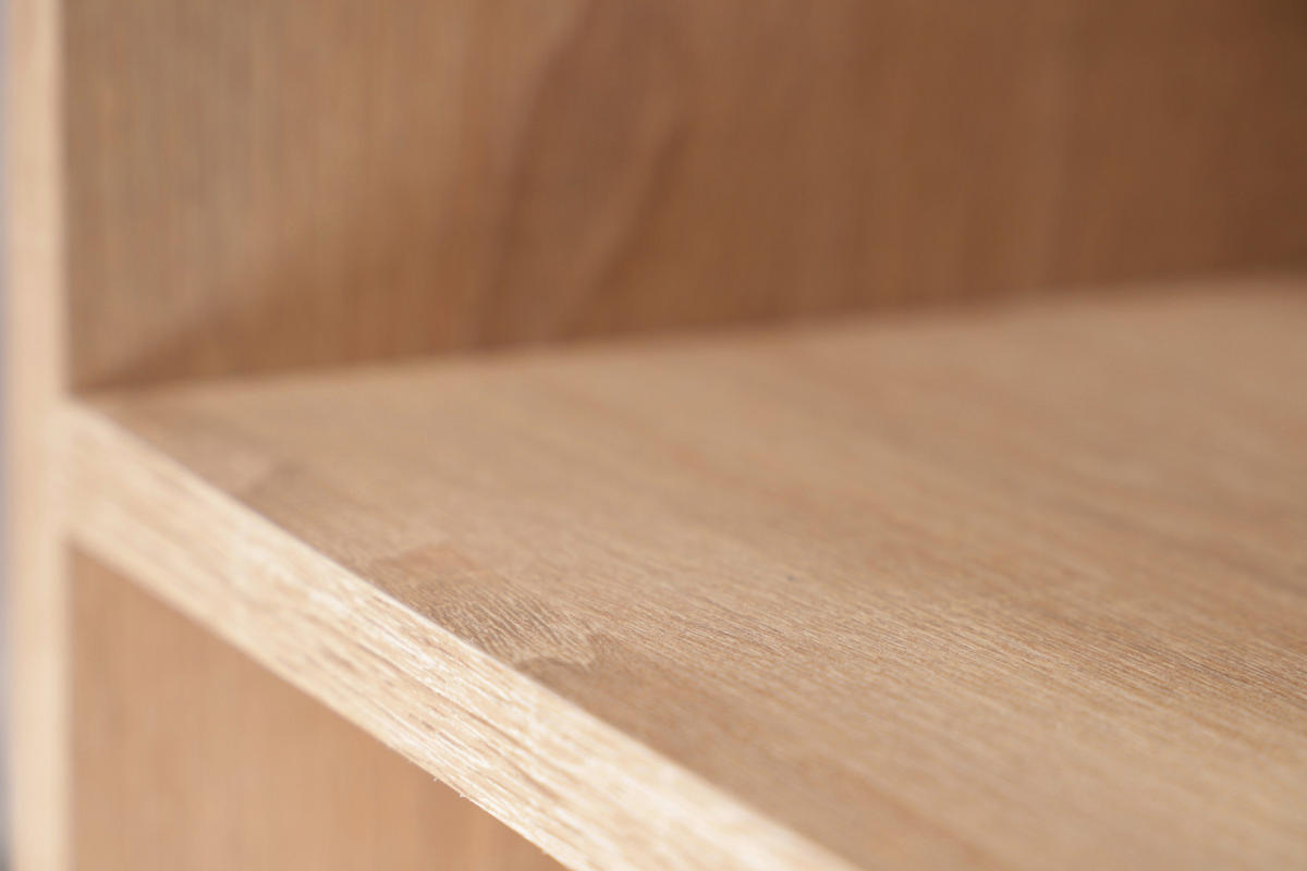 BARTISCH rechteckig Grau, Eichefarben  - Eichefarben/Grau, Design, Holzwerkstoff (103/50/115cm) - Respekta