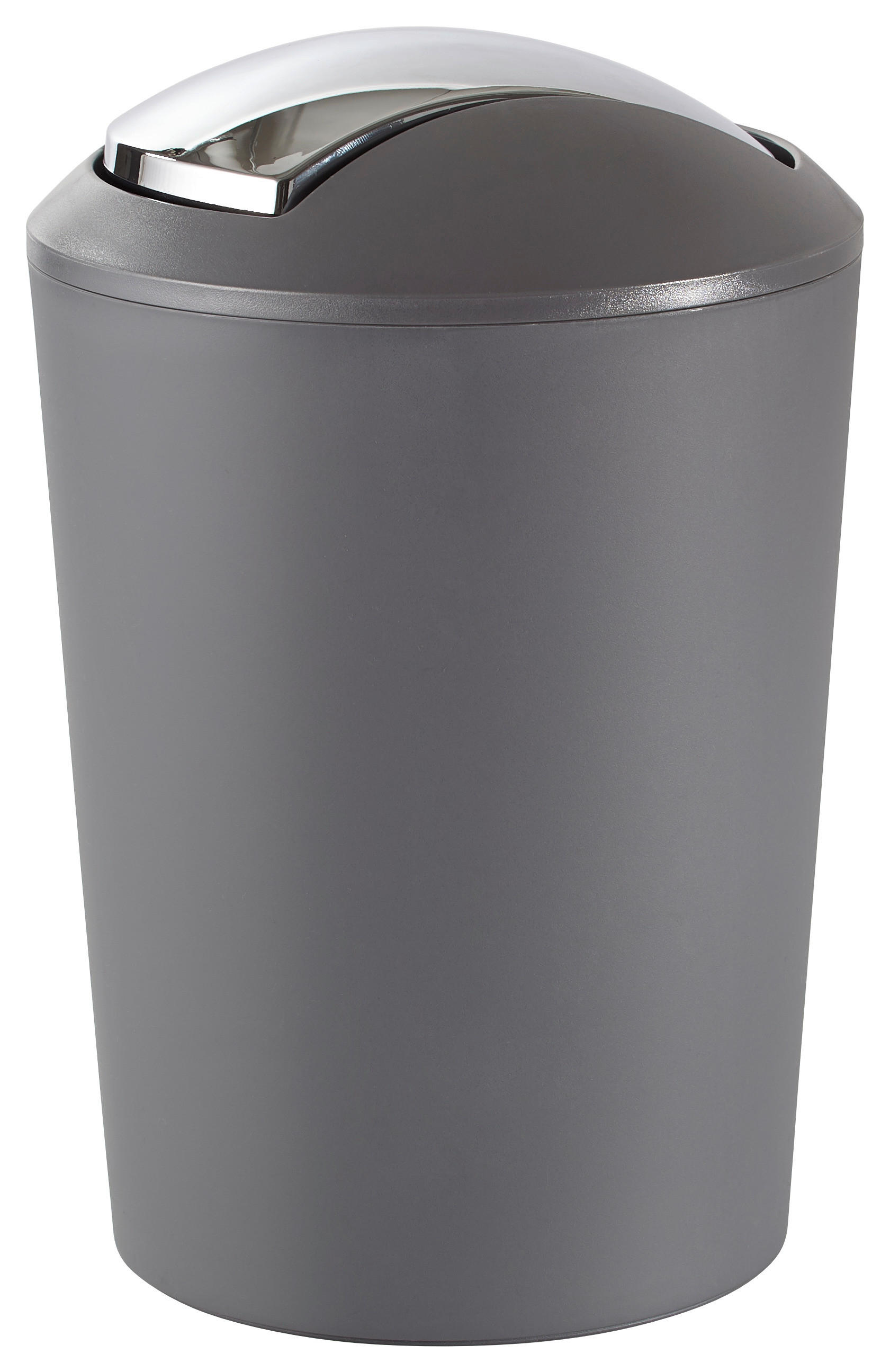 SCHWINGDECKELEIMER 5 l  Kunststoff  - Schwarz/Grau, Basics, Kunststoff (20/28,5cm) - Kela
