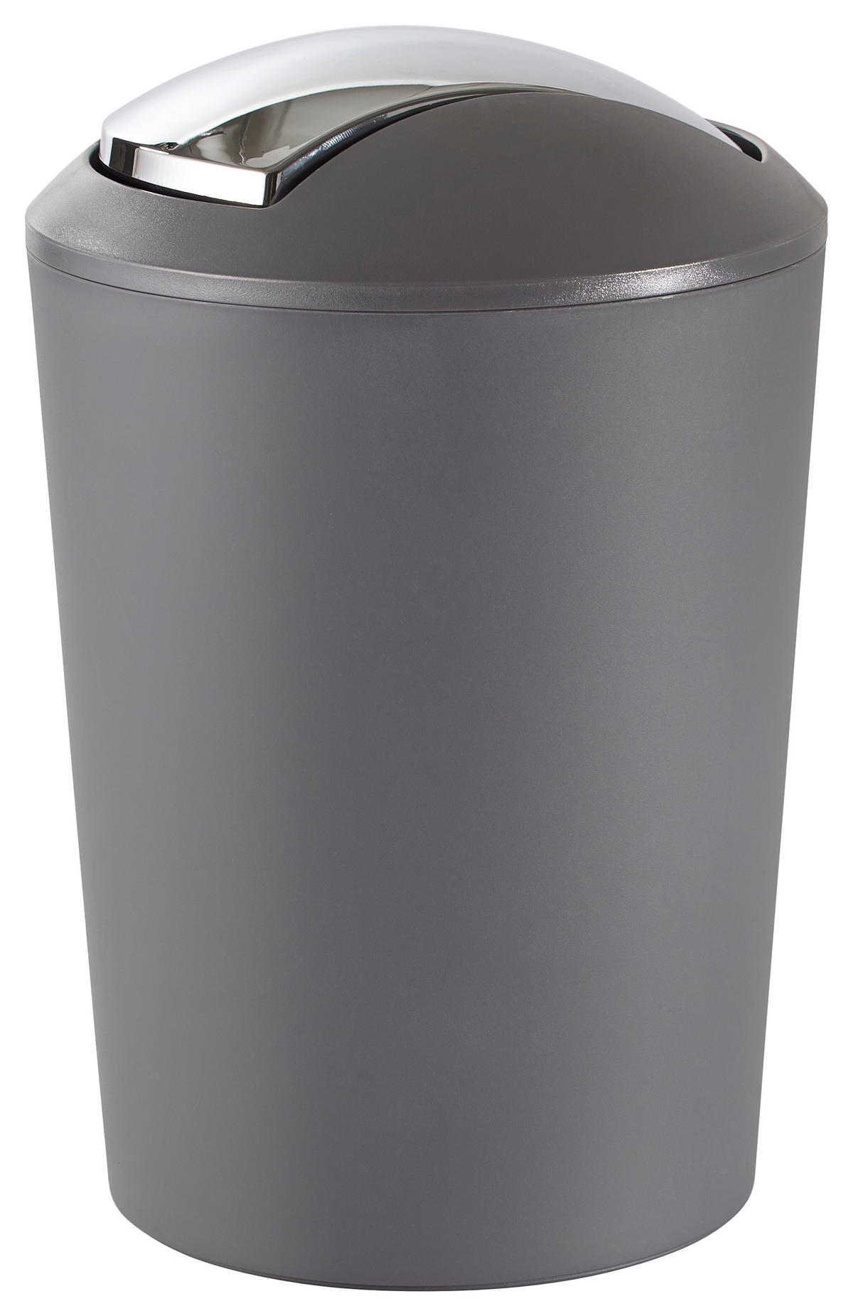 SCHWINGDECKELEIMER 5 l  Kunststoff  - Schwarz/Grau, Basics, Kunststoff (20/28,5cm) - Kela