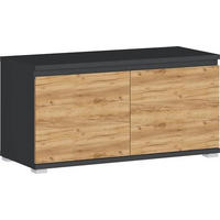 LAVICA DO PREDSIENE, 96/52/40 cm - farba duba/antracitová, Design, kompozitné drevo/plast (96/52/40cm)