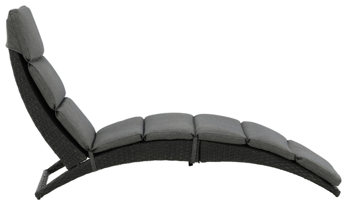 SOLSÄNG   64/84/158 cm  - svart, Klassisk, plast (64/84/158cm) - Gardenson