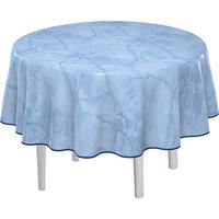 TISCHDECKE MILANO Textil Hellblau 140 cm  - Hellblau, KONVENTIONELL, Textil (140cm) - Peyer Syntex