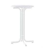 GARTENKLAPPTISCH Metall  - Weiß, Basics, Kunststoff/Metall (70/70/112cm) - Sieger