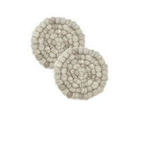 SADA PODLOŽEK 2 ks - světle hnědá, Basics, textil (20/2cm) - Svanefors