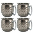 MOSCOW-MULE-BECHER  - Silberfarben/Grau, Trend, Metall - Novel
