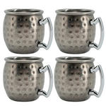 MOSCOW-MULE-BECHER  - Silberfarben/Grau, Trend, Metall - Novel