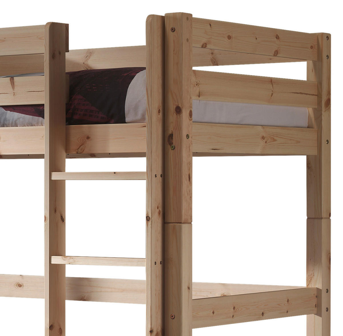 ETAGENBETT - Kieferfarben, MODERN, Holz (90/200cm) - MID.YOU