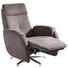 RELAXSESSEL in Textil Taupe - Taupe/Chromfarben, KONVENTIONELL, Textil/Metall (68/110/88cm) - Beldomo System RELAXSESSEL in Textil Taupe - Taupe/Chromfarben, KONVENTIONELL, Textil/Metall (68/110/88cm) - Beldomo System