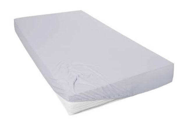 SPANNLEINTUCH 190/200 cm Jersey  - Hellgrau, Basics, Textil (190/200cm)