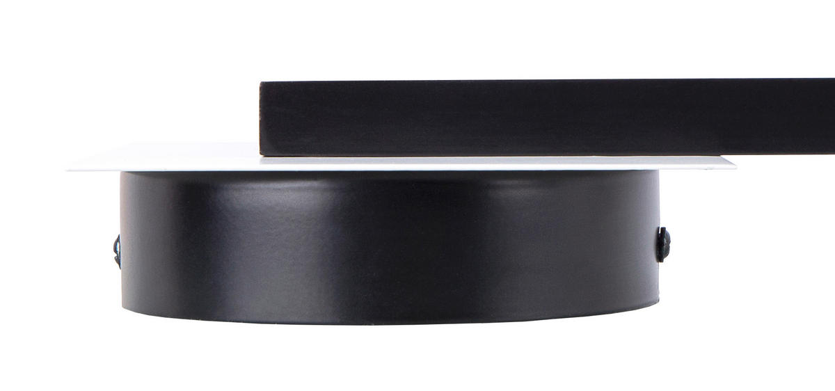 STROPNA LED-SVETILKA  OSLO //3000 K/230 V/ - črna, Design, kovina/umetna masa (31,6/21,6/4,7cm)