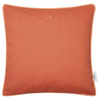 KUDDFODRAL Dove Signature 40/40 cm  - orange/terrakotta, Klassisk, textil (40/40cm) - Tom Tailor