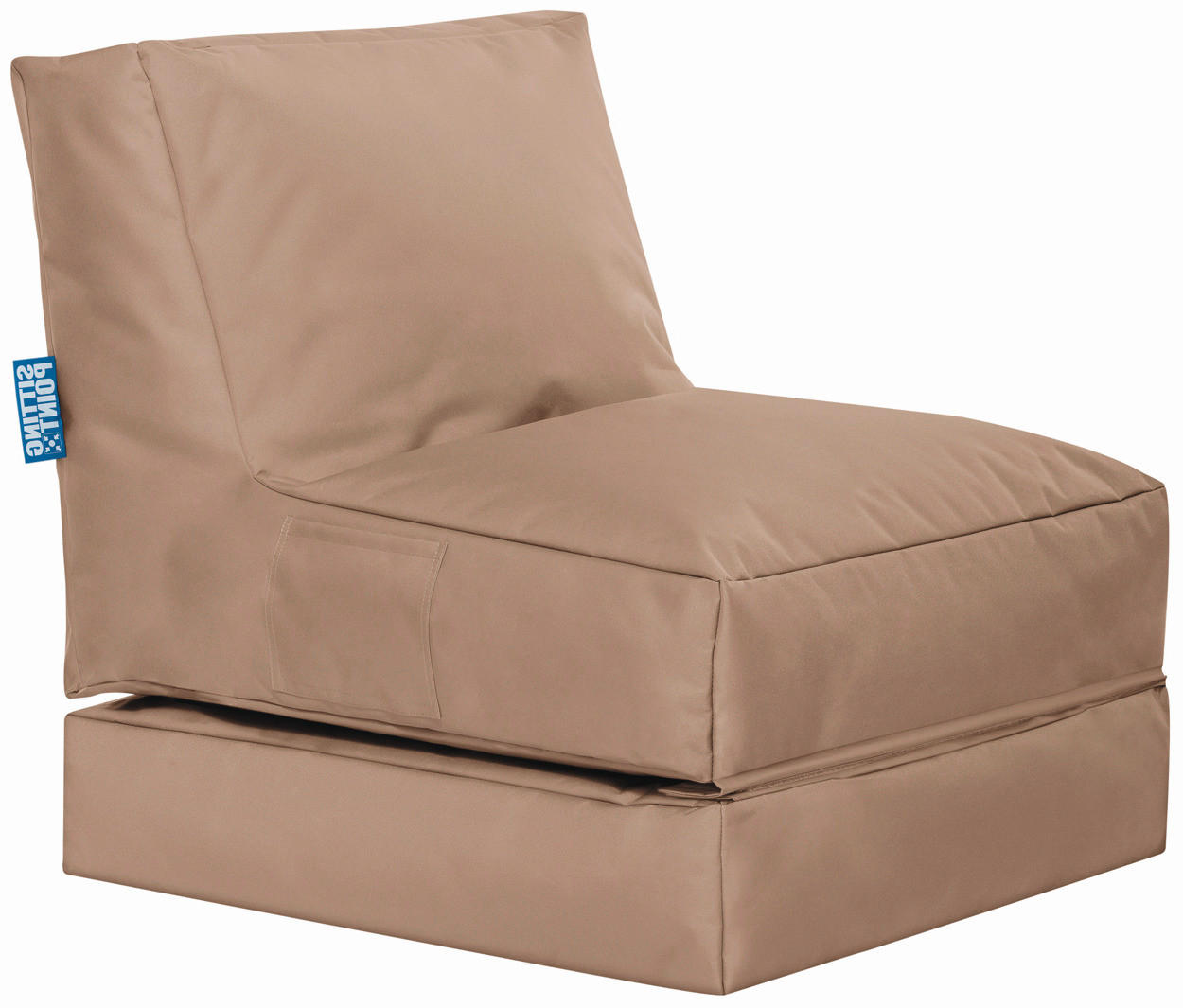 SITZSACK 300 l  - Hellbraun, Design, Textil (70/80/90cm)