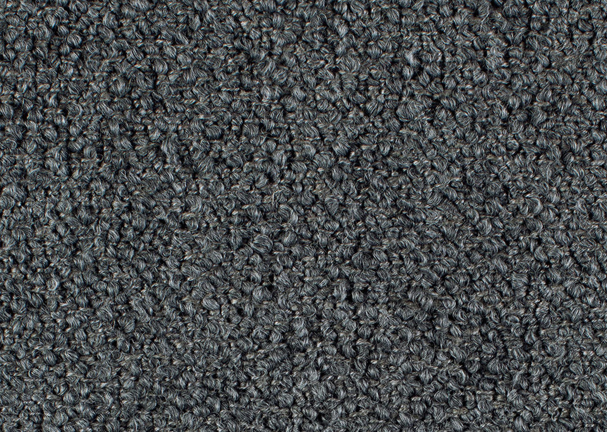 ECKSOFA in Flachgewebe, Struktur Grau  - Anthrazit/Grau, Design, Textil/Metall (230/254cm) - Johann Jakob
