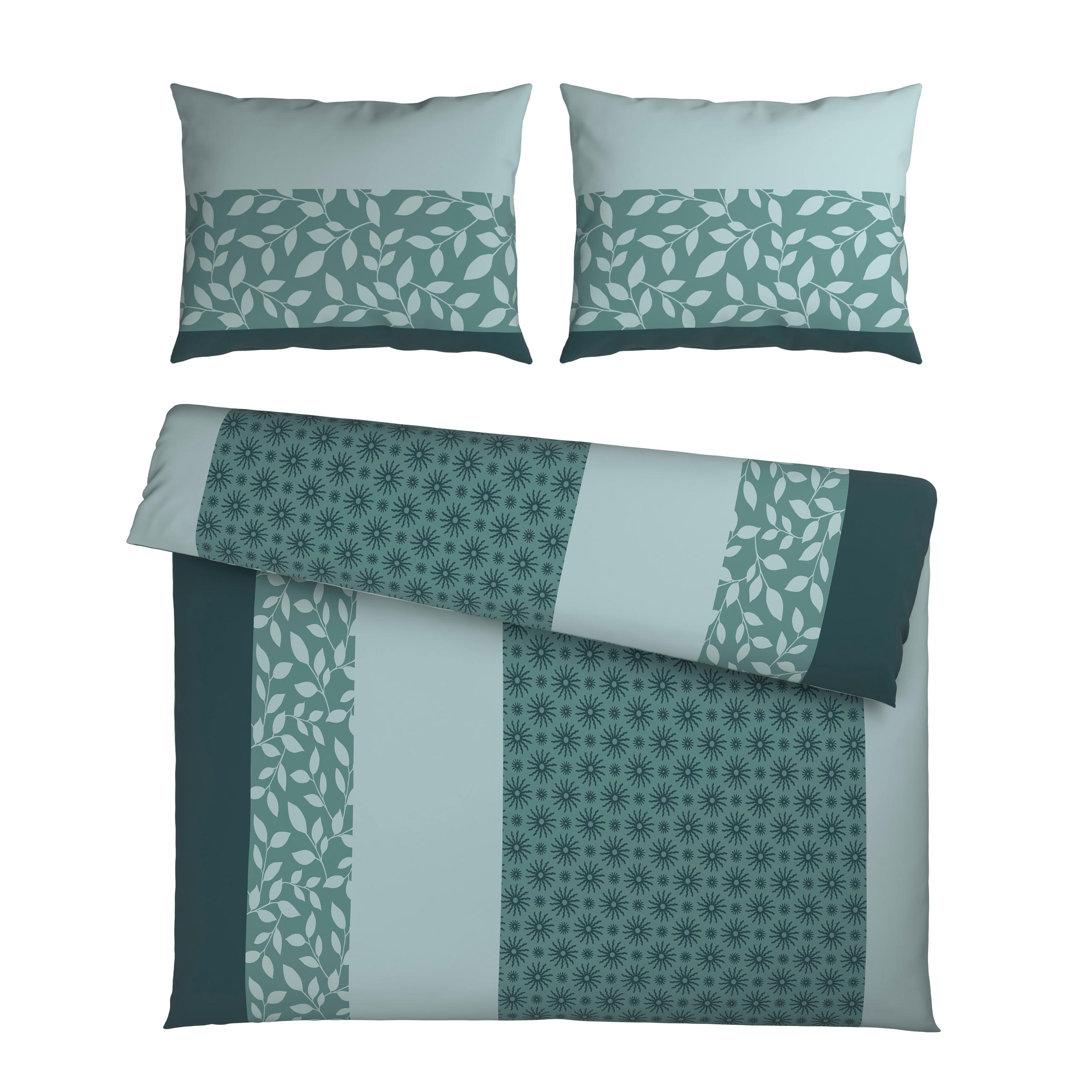 BETTWÄSCHESET 2-teilig Satin 200/210 cm  - Multicolor, Konventionell, Textil (200/210cm) - Novel