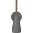 WANDLEUCHTE - Anthrazit, Design, Holz/Metall (10/26cm)
