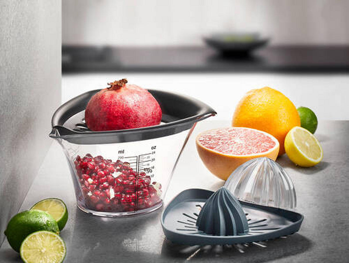 ODSTRANJEVALEC PEŠK ZA SADJE  FRUTI 21,3/18/13,5 cm                  - siva/prozorno, Konvencionalno, umetna masa (21,3/18/13,5cm) - Gefu