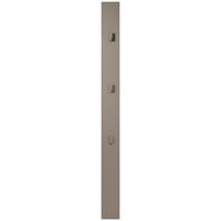 GARDEROBENPANEEL  in 12/150/2 cm  - Taupe/Kaschmir, Design, Holzwerkstoff (12/150/2cm) - Livetastic