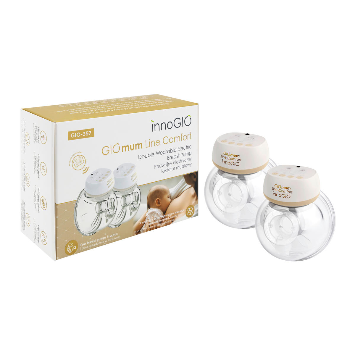 MILCHPUMPE - Basics, Kunststoff (11/15cm)