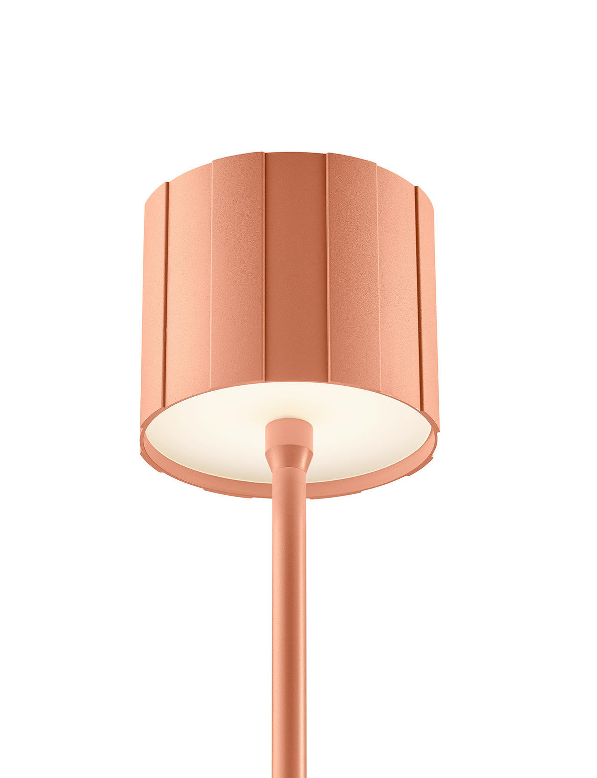 AKKU-STEHLEUCHTE Marisa 19/125 cm  - Aprikose, MODERN, Metall (19/125cm) - Musterring