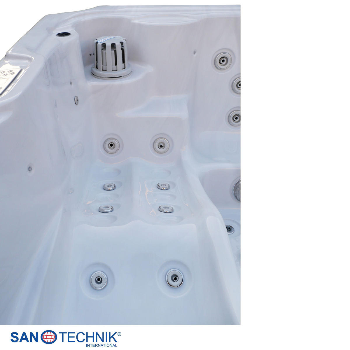 WHIRLPOOL XXL1912  - Schwarz/Weiß, Basics, Kunststoff (210/95/210cm)