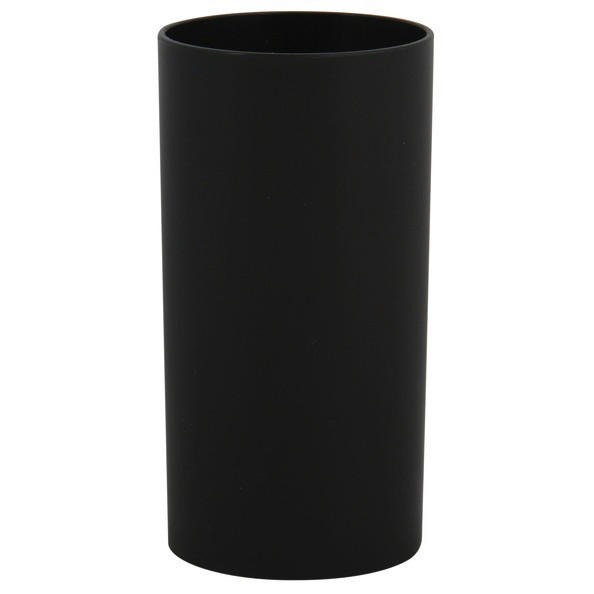 BAD-ACCESSOIRE-SET Kunststoff  - Schwarz, Basics, Kunststoff (19,7/19,7/29,8cm) - Spirella