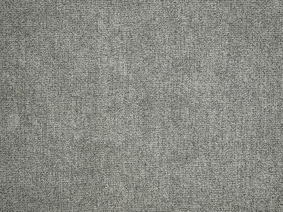 ECKSOFA in Mikrovelours Grau  - Silberfarben/Grau, Konventionell, Holzwerkstoff/Kunststoff (188/276cm) - MID.YOU