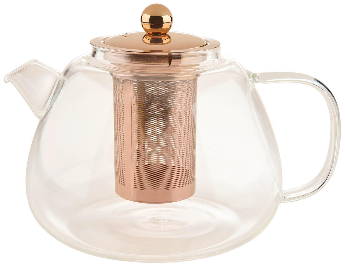 ČAJNIK  1500 ml   - prozirna, Dizajnerski, staklo (19/15,5/17,3cm) - Leonardo