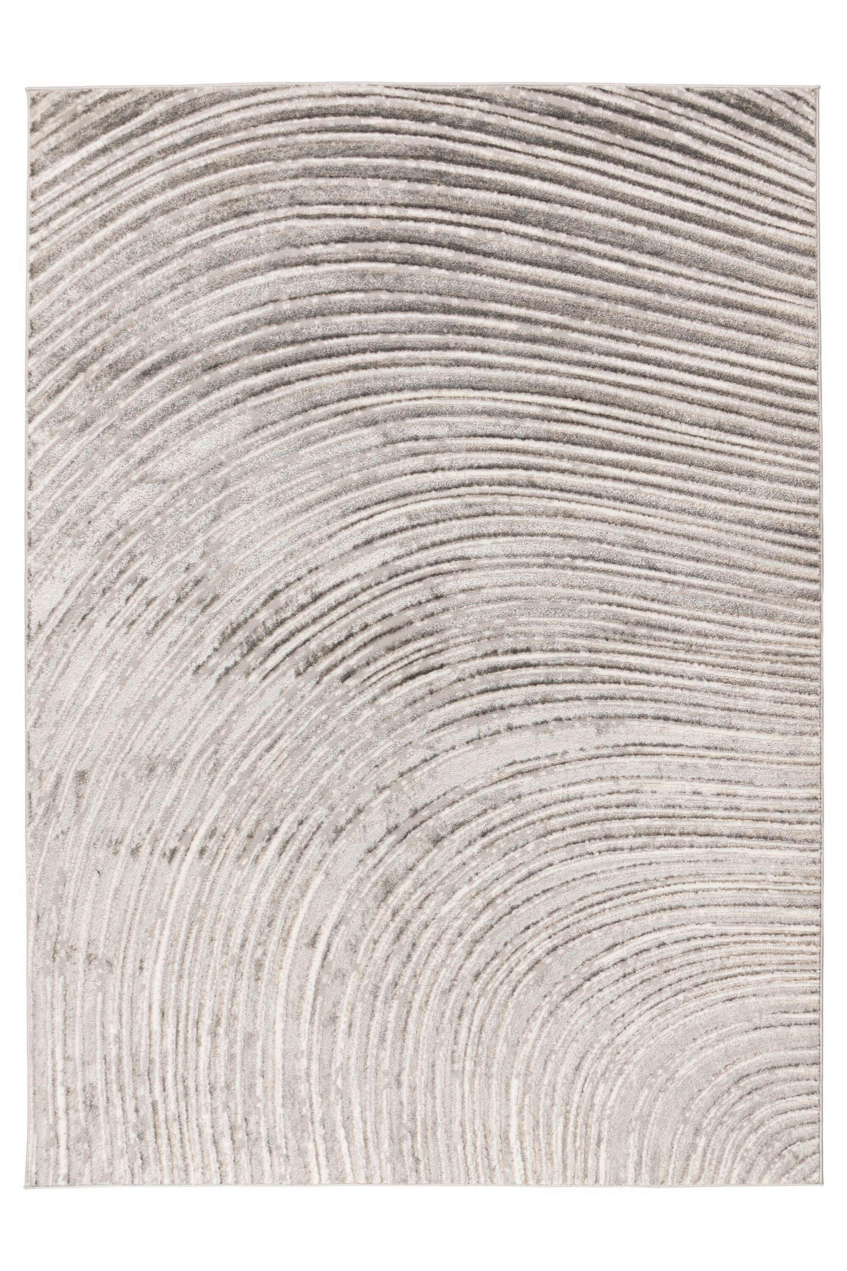 FLACHWEBETEPPICH 200/290 cm Silberfarben, Beige  - Beige/Silberfarben, Basics, Textil (200/290cm) - Kayoom