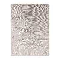 FLACHWEBETEPPICH 200/290 cm Silberfarben, Beige  - Beige/Silberfarben, Basics, Textil (200/290cm) - Kayoom