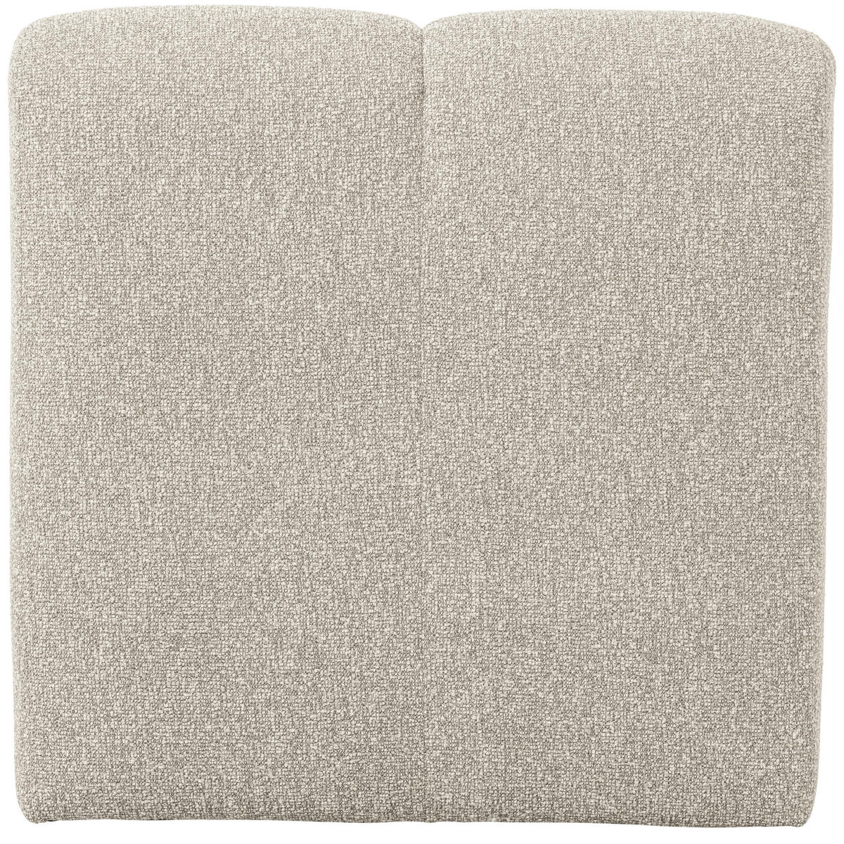 SITZBANK 84/83/73 cm Bouclé Beige Kunststoff  - Beige/Schwarz, MODERN, Kunststoff/Textil (84/83/73cm) - Livetastic
