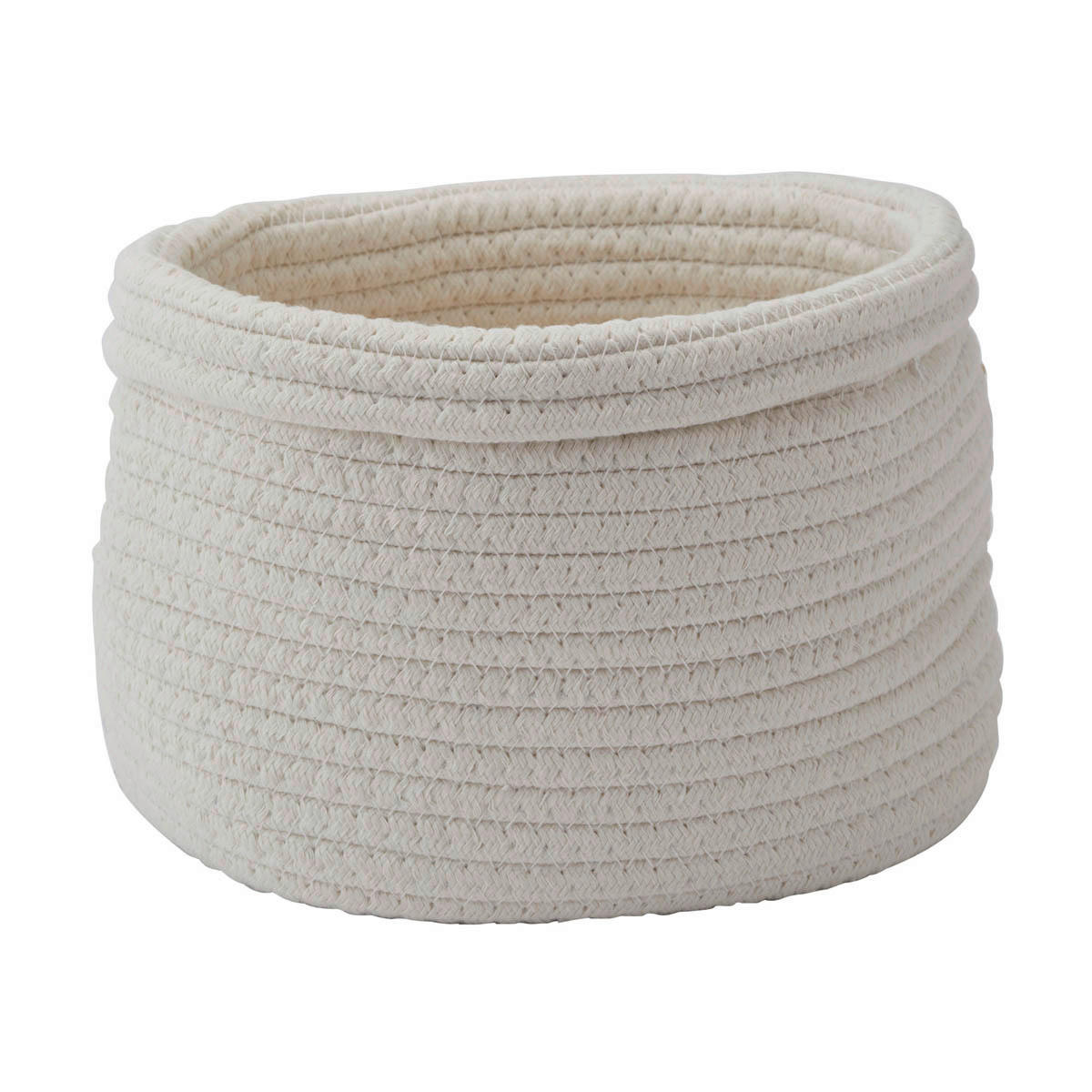 AUFBEWAHRUNGSKÖRBCHEN  - Weiß, Basics, Textil (24/18/16cm) - Aquanova