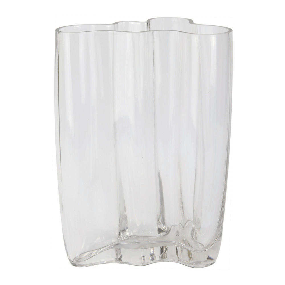 VÁZA, sklo, 25 cm - číra, Basics, sklo (25cm)