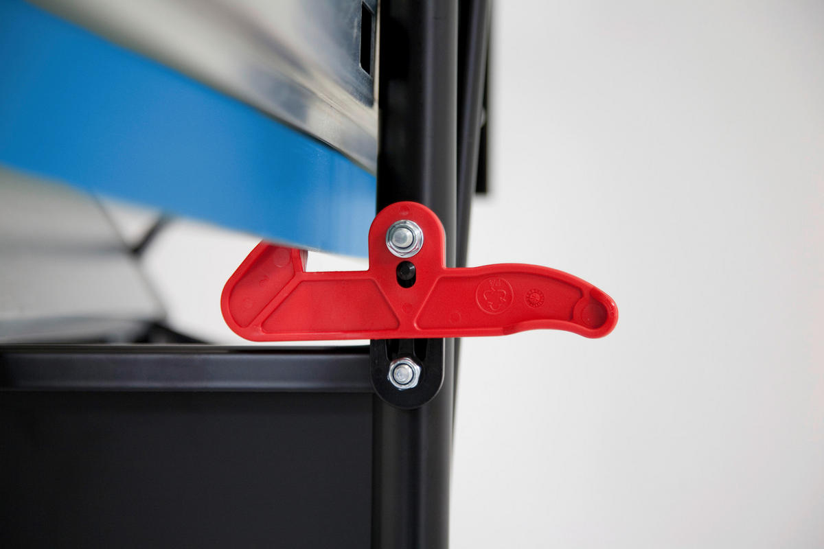 TISCHTENNISTISCH OUTDOOR - Blau, KONVENTIONELL, Holzwerkstoff/Metall (274/152,5/76cm)