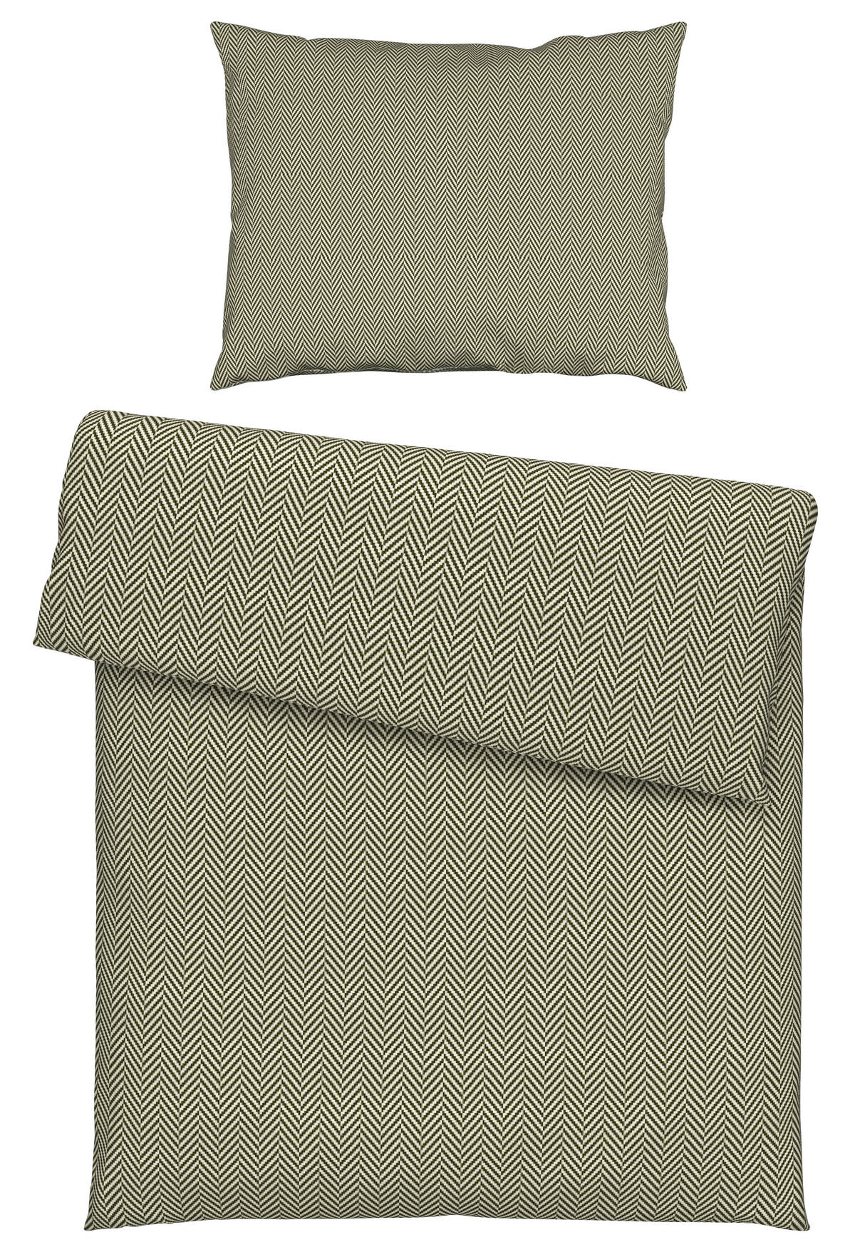POVLEČENÍ, flanel, zelená, 135/200 cm - zelená, textil (135/200cm) - Novel