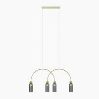 PENDELLAMPA Antic 110/360/10 cm  - guldfärgad, Design, metall (110/360/10cm) - MAYTONI