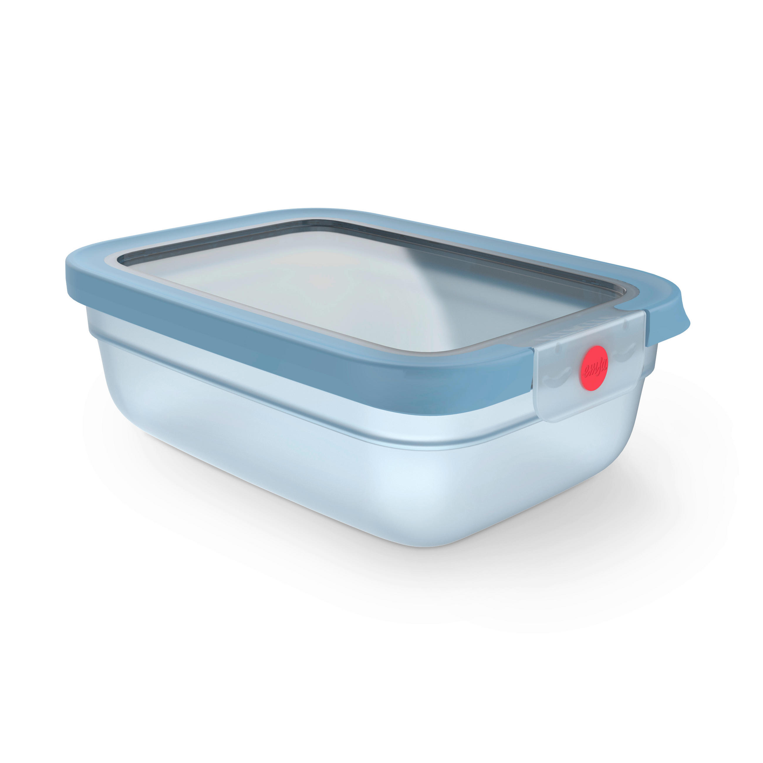 FRISCHHALTEDOSE One Click 1,2L L  - Hellblau, Basics, Kunststoff (21,73/15,95/7,32cm) - Emsa