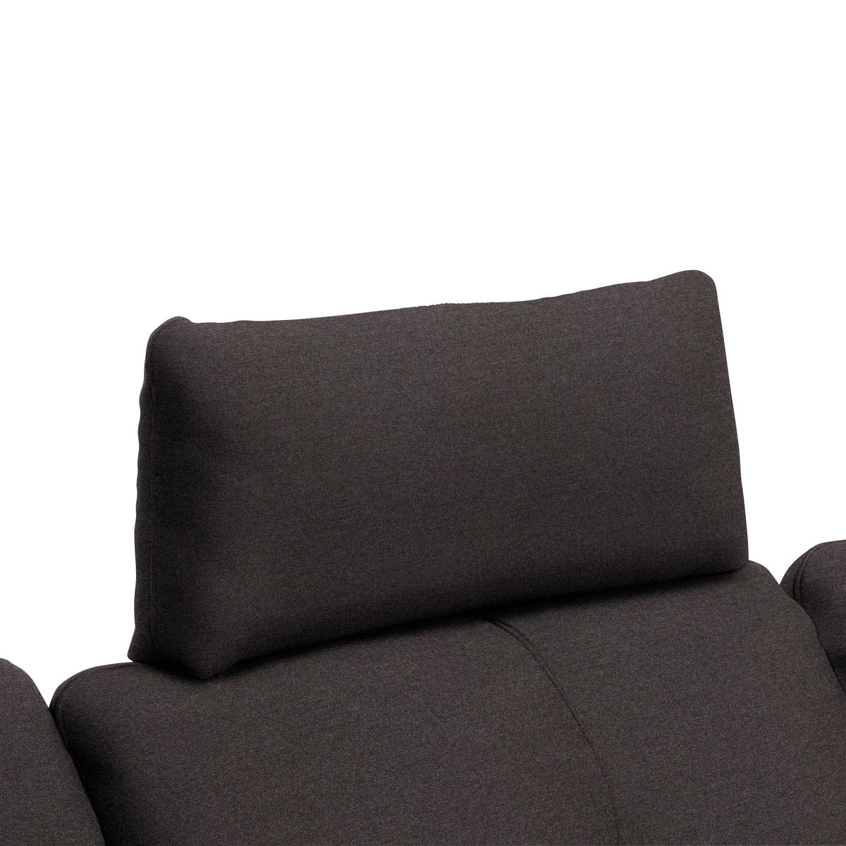 ECKSOFA in Webstoff Schwarz  - Schwarz, Design, Textil/Metall (301/179cm) - Chilliano