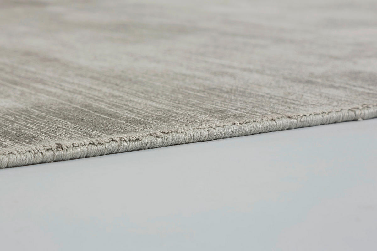 HANDWEBTEPPICH 170/240 cm Alessa Silberfarben  - Silberfarben, Design, Textil (170/240cm) - Schöner Wohnen