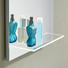 GÄSTEBAD Eichefarben, Weiß - Eichefarben/Weiß, Design, Glas/Stein (60cm) - Novel