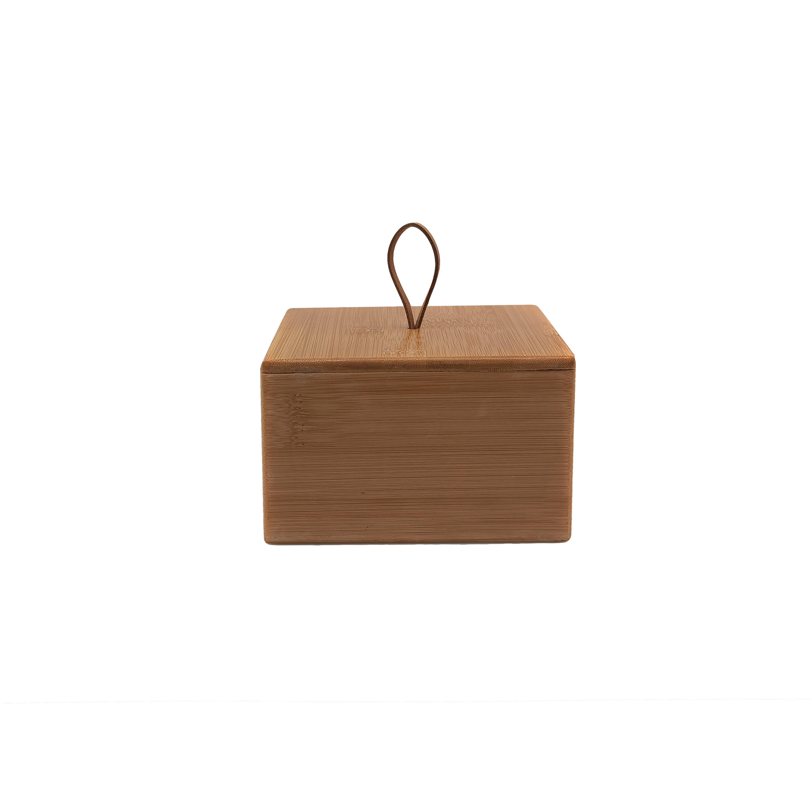 DEKORATIV LÅDA 14,2/14,2/8 cm   - naturfärgad, Natur, trä (14,2/14,2/8cm) - Ambia Home