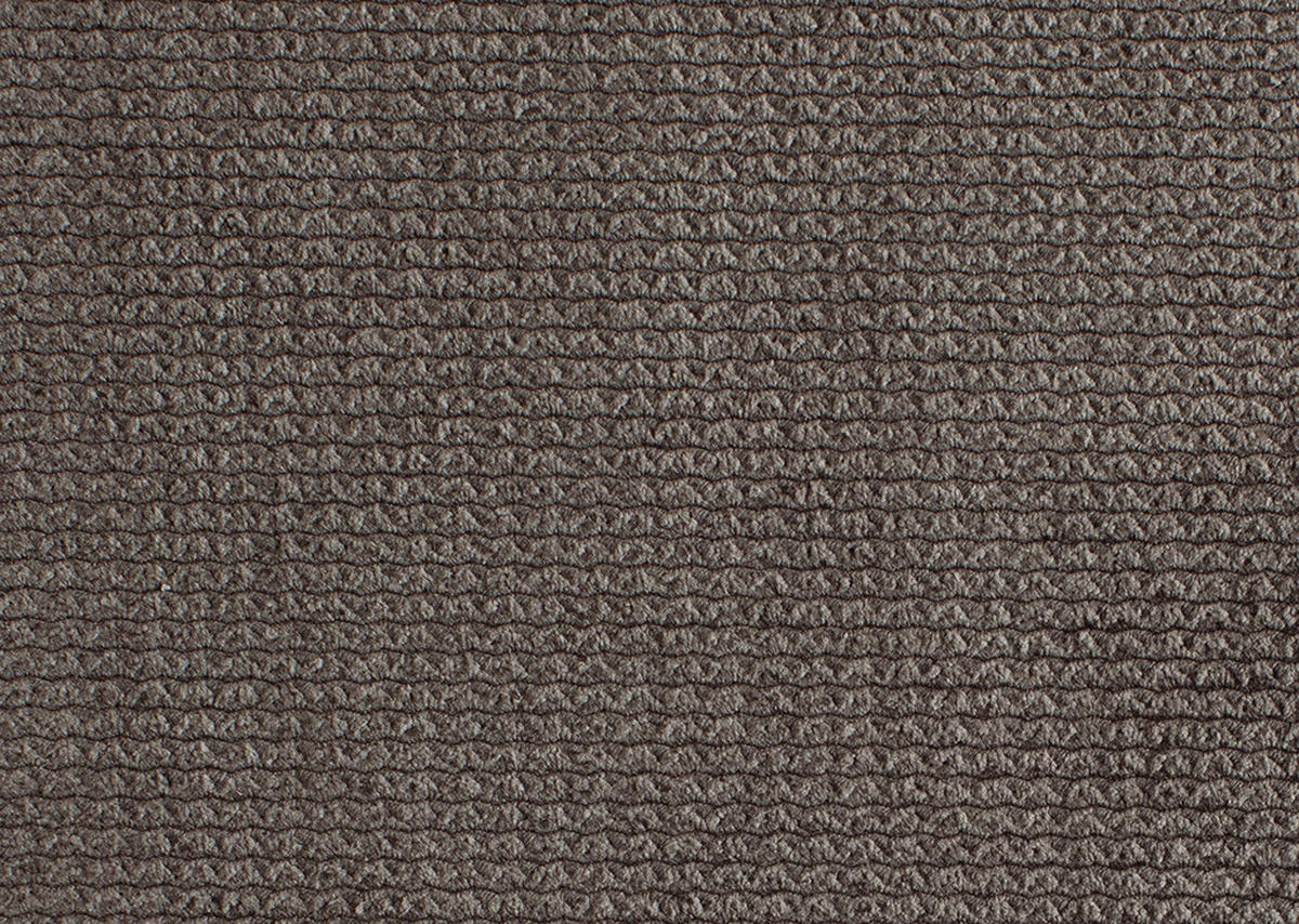 BOXSPRINGSOFA in Flachgewebe Braun  - Schwarz/Braun, Konventionell, Textil/Metall (204/93/100cm) - Livetastic