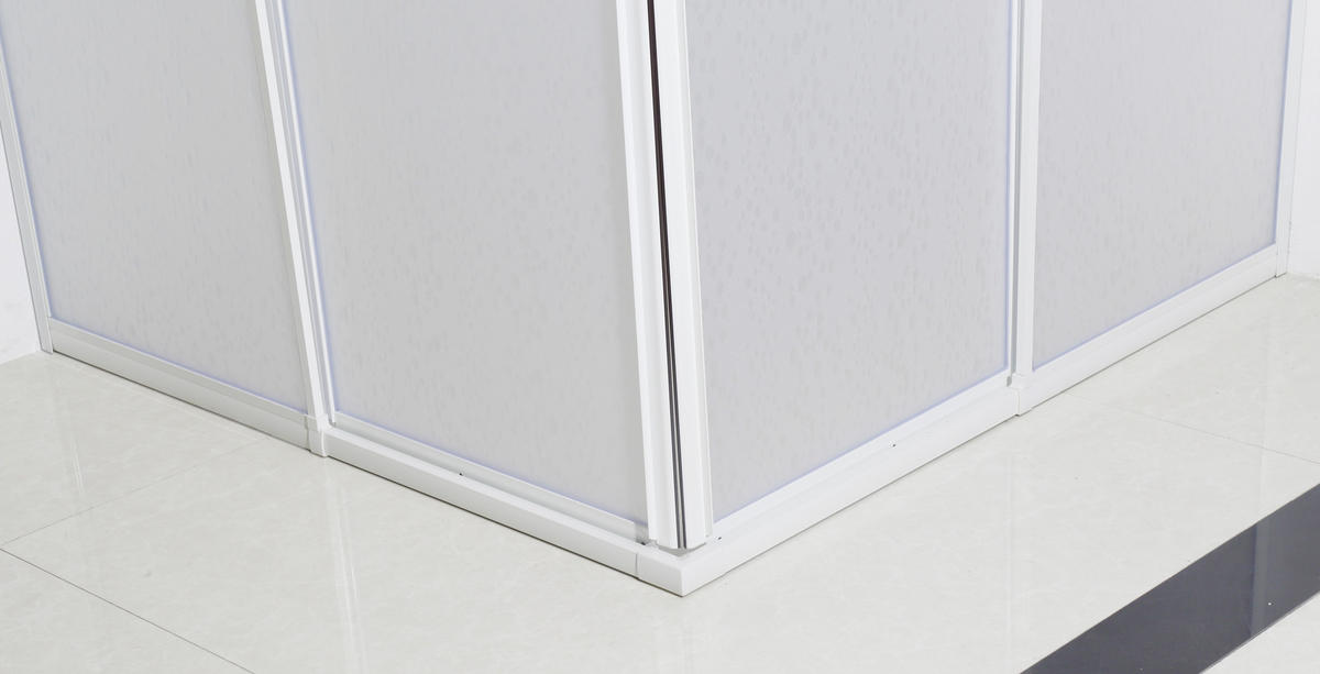 ECKEINSTIEG 88/185/88 cm  in Weiß  - Weiß, MODERN, Kunststoff (88/185/88cm)