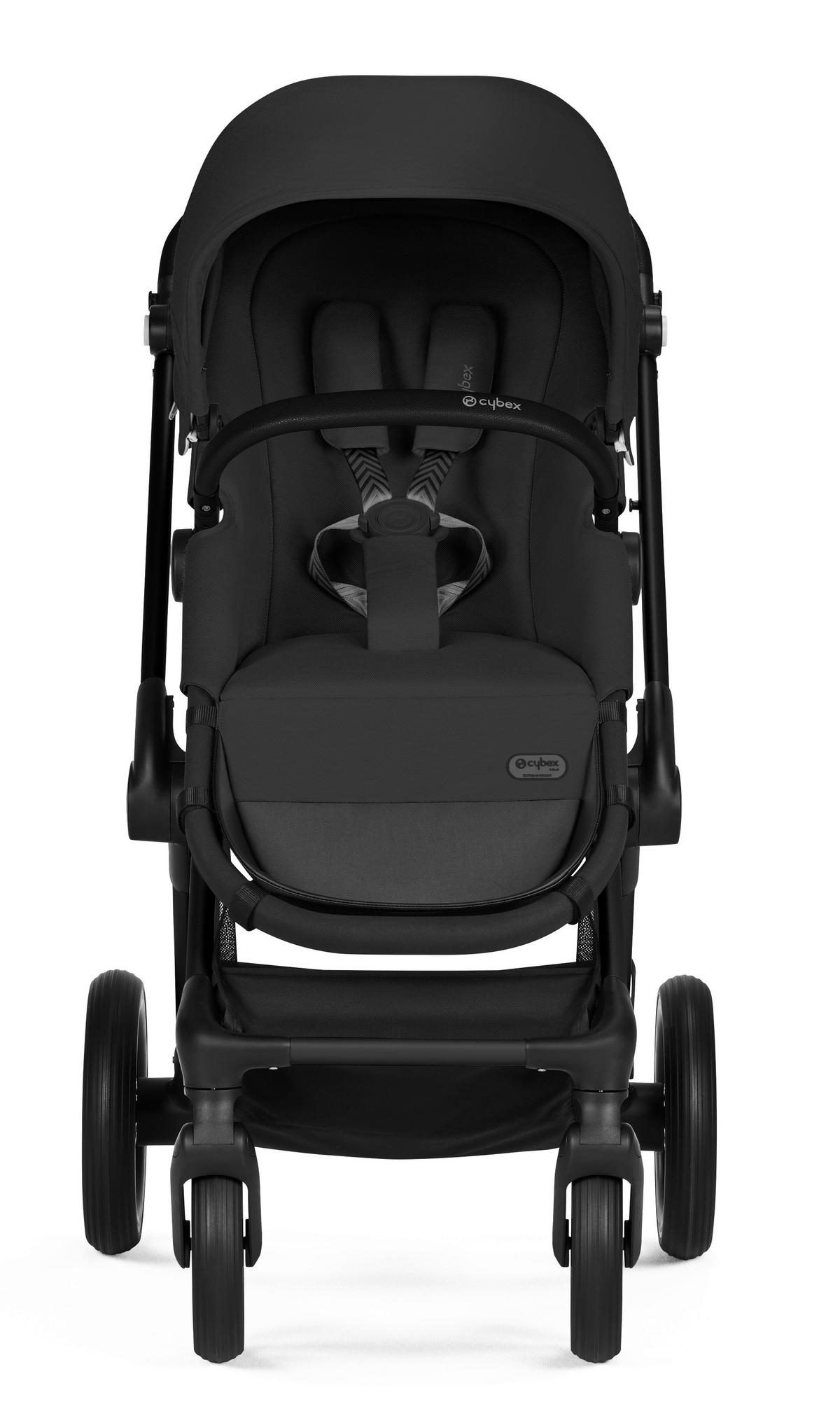 KINDERWAGENSET EOS LUX  - Schwarz, Basics, Textil/Metall (85/61/116cm) - Cybex