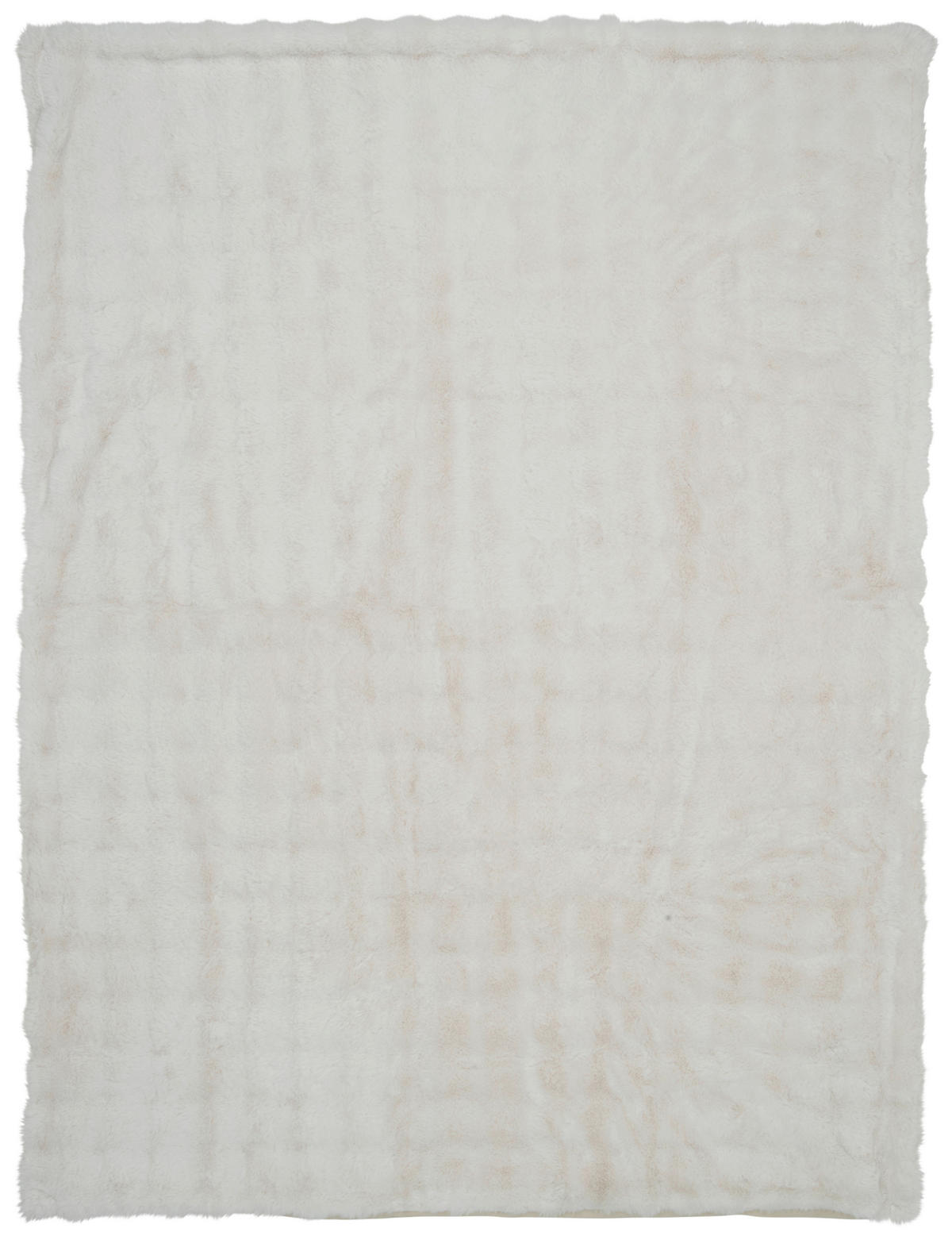 FELLDECKE 150/200 cm  - Ecru, Basics, Textil (150/200cm) - Novel