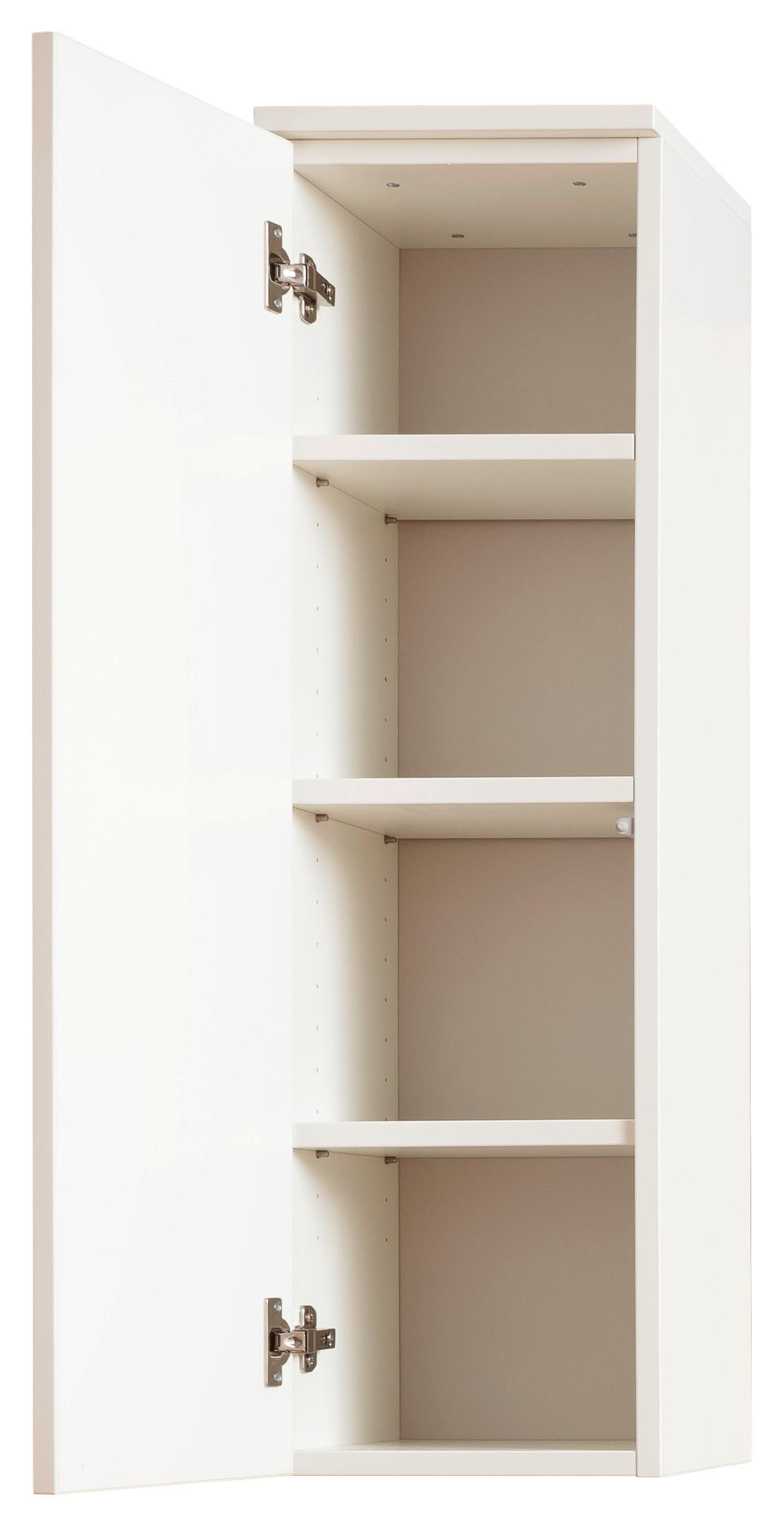 Thumbnail - Moderano Hängeelement, Weiß, Holzwerkstoff, 3 Fächer, 30x102x30 cm, Handmade in Germany, Beimöbel erhältlich, hängend, i...