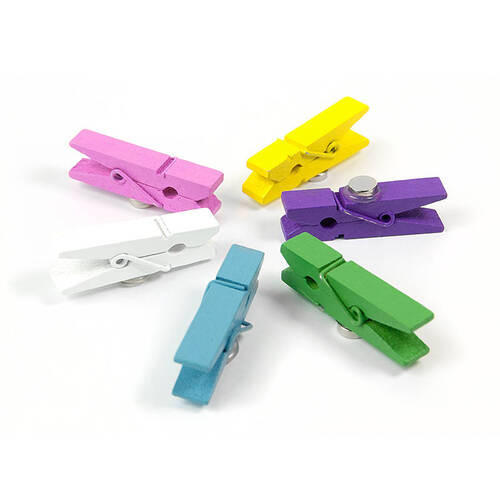 MAGNETSET  - Multicolor, Basics, Holz/Metall (3,5/0,7/1cm)